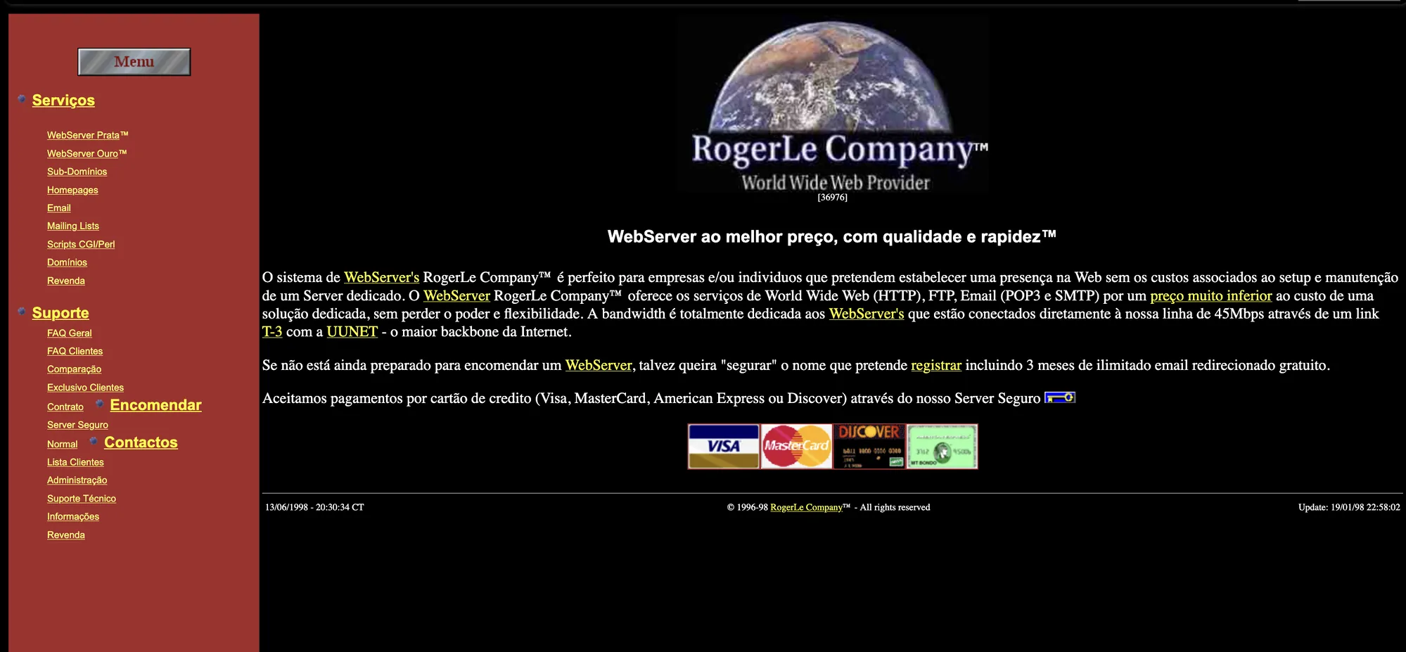 RogerLe.com first website